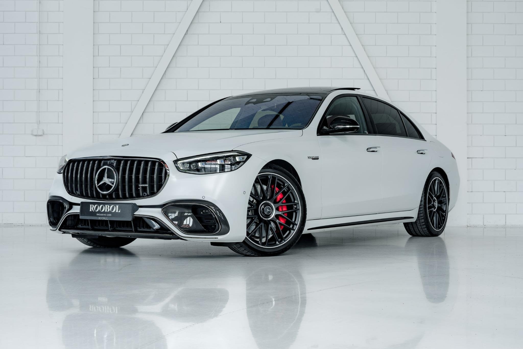 Mercedes-Benz S-klasse AMG 63 S E Performance | Manufaktur C, Auto's, Automaat, Gebruikt, Wit, Vierwielaandrijving