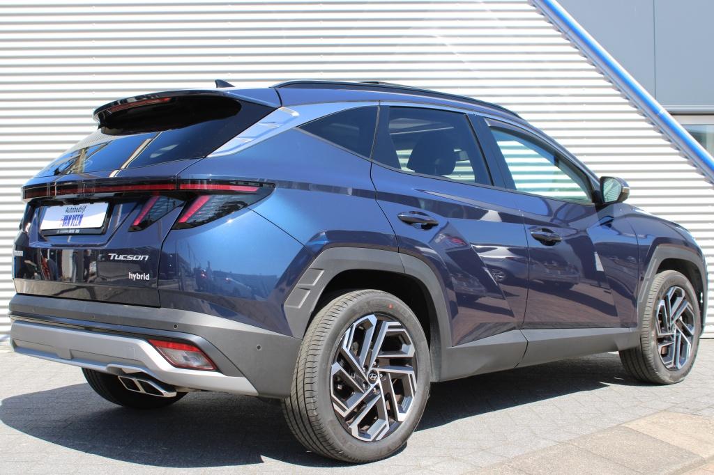 Hyundai Tucson 1.6 T-GDI HEV Premium Sky | Panoramadak | Led, Automaat, Gebruikt, Zwart, 4 cilinders
