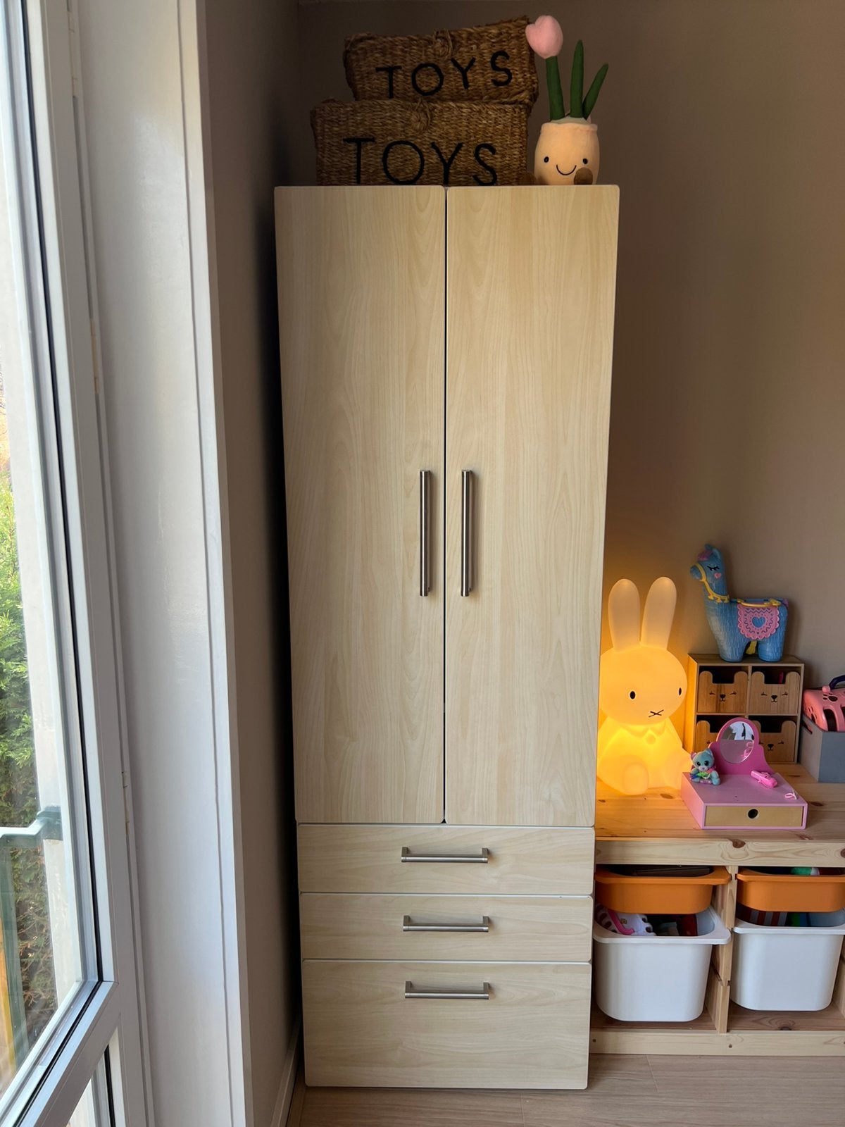 Ikea Smastad kinder kledingkast, Ophalen, 50 tot 100 cm, Zo goed als nieuw, 150 tot 200 cm