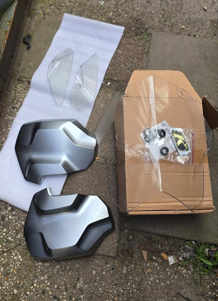 BMW R1250GS Windscherm Onderdelen - gebruikt netjes, Ophalen of Verzenden, Nieuw