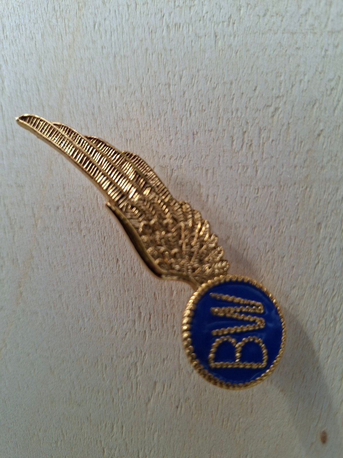 wing boordwerktuigkundige MLD, Verzamelen, Ophalen of Verzenden, Marine, Nederland, Embleem of Badge