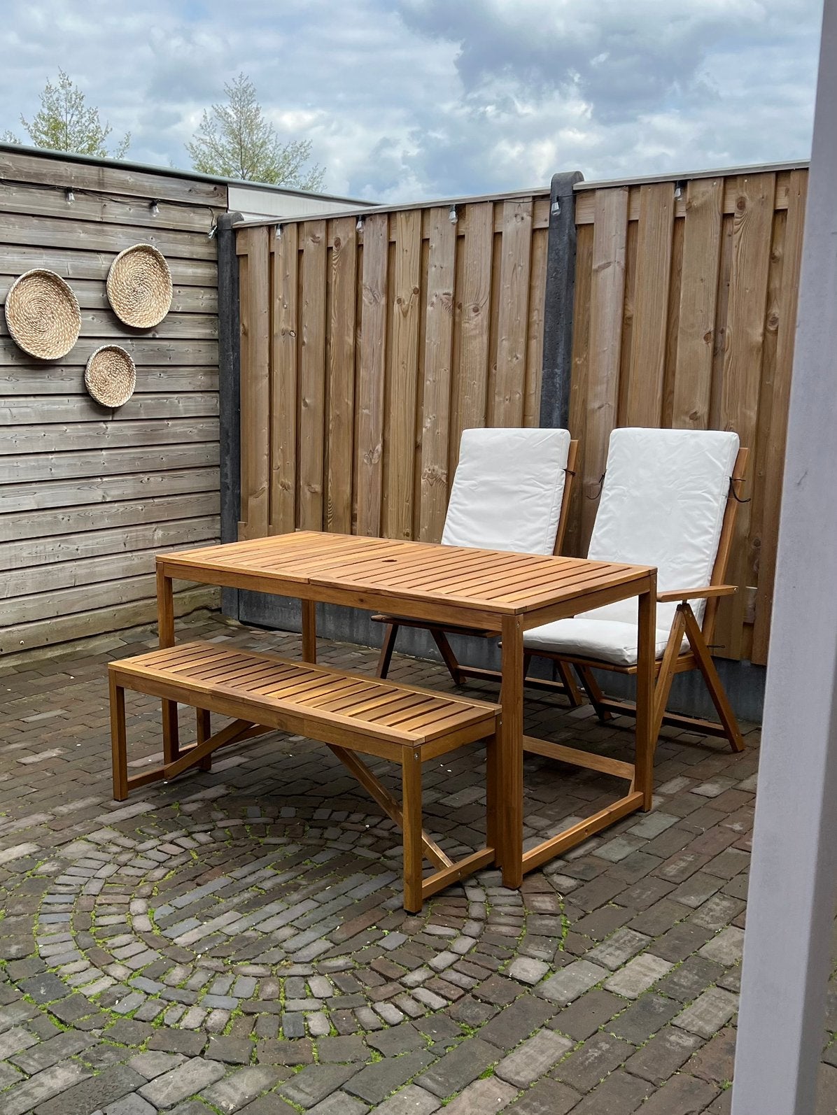 Tuinset Ikea, Tuin en Terras, Tuinsets en Loungesets, Ophalen, Gebruikt, Hout
