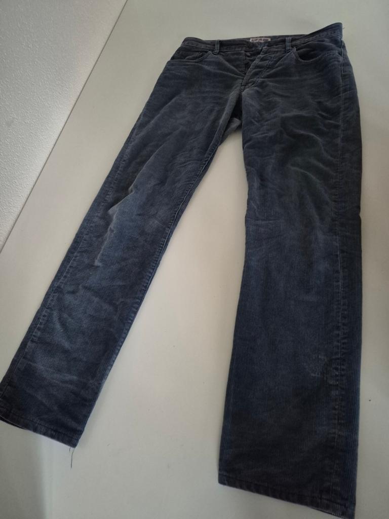 Iconic Y2k Chipie Denim Corduroy Jeans W33-W34 Blauw, Blauw, Chipie Denim, Ophalen of Verzenden, W33 - W34 (confectie 48/50)