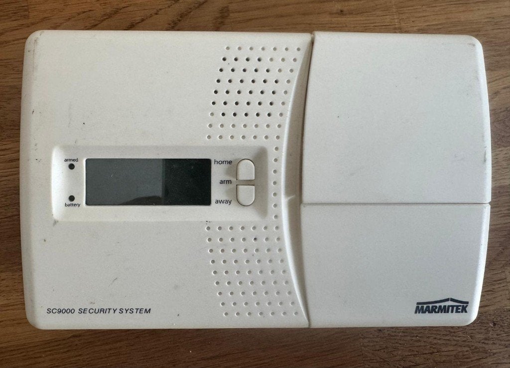 Marmitek SC9000 draadloos beveiligingsconsole, Gebruikt, Detector, Sensor of Melder, Raam of Deur, Draadloos