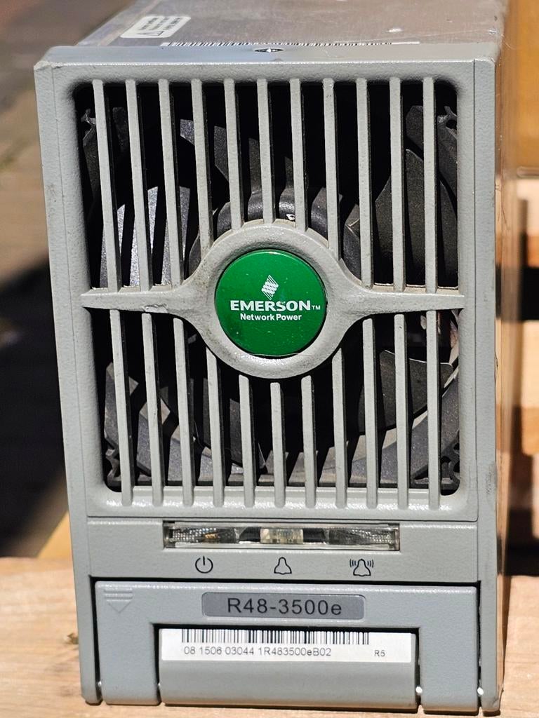 Voeding 48V 3500W Emerson met connectors (LEES TEKST), Ophalen of Verzenden