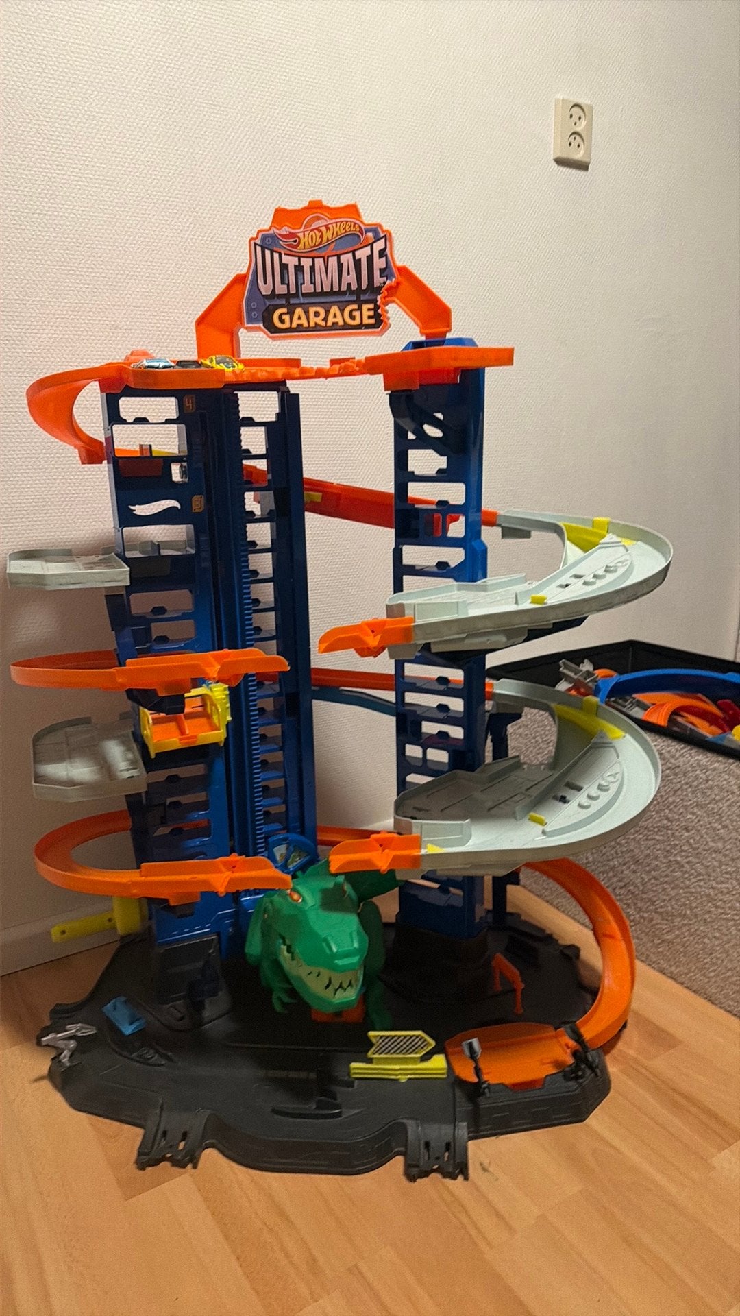 Hot wheels ultimate Garage, Ophalen, Zo goed als nieuw, Handmatig, Hot Wheels