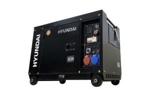Hyundai 10kva diesel geluids dempent  nergens goedkoper, Elektrisch startend, Dieselolie, Nieuw, Ophalen of Verzenden