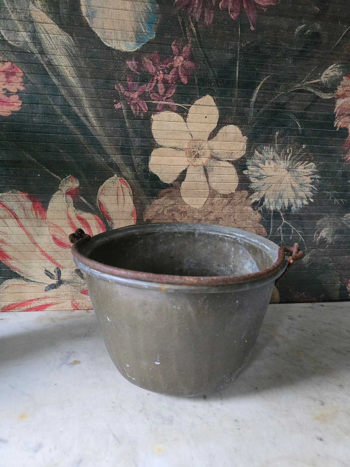 antiek koperen bak ketel, Antiek en Kunst, Antiek | Koper en Brons, Ophalen of Verzenden