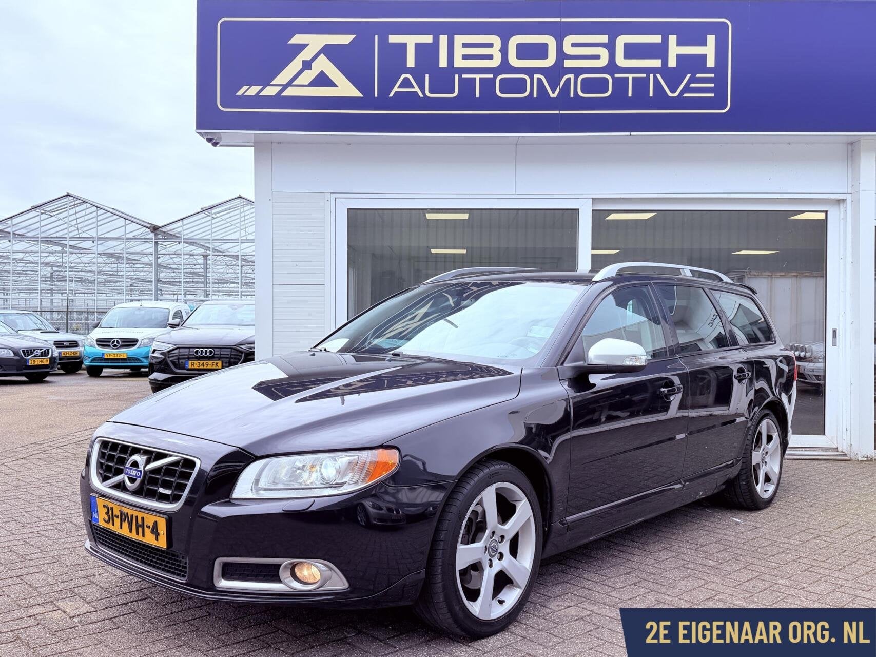 Volvo V70 2.0T R-Design Xenon Leder R-Edition, Auto's, Volvo, Voorwielaandrijving, Euro 5, Zwart, 4 cilinders