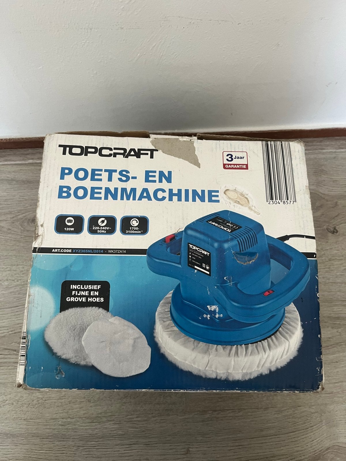 Topcraft Poets- en Boenmachine (MOET WEG), Ophalen of Verzenden, Zo goed als nieuw