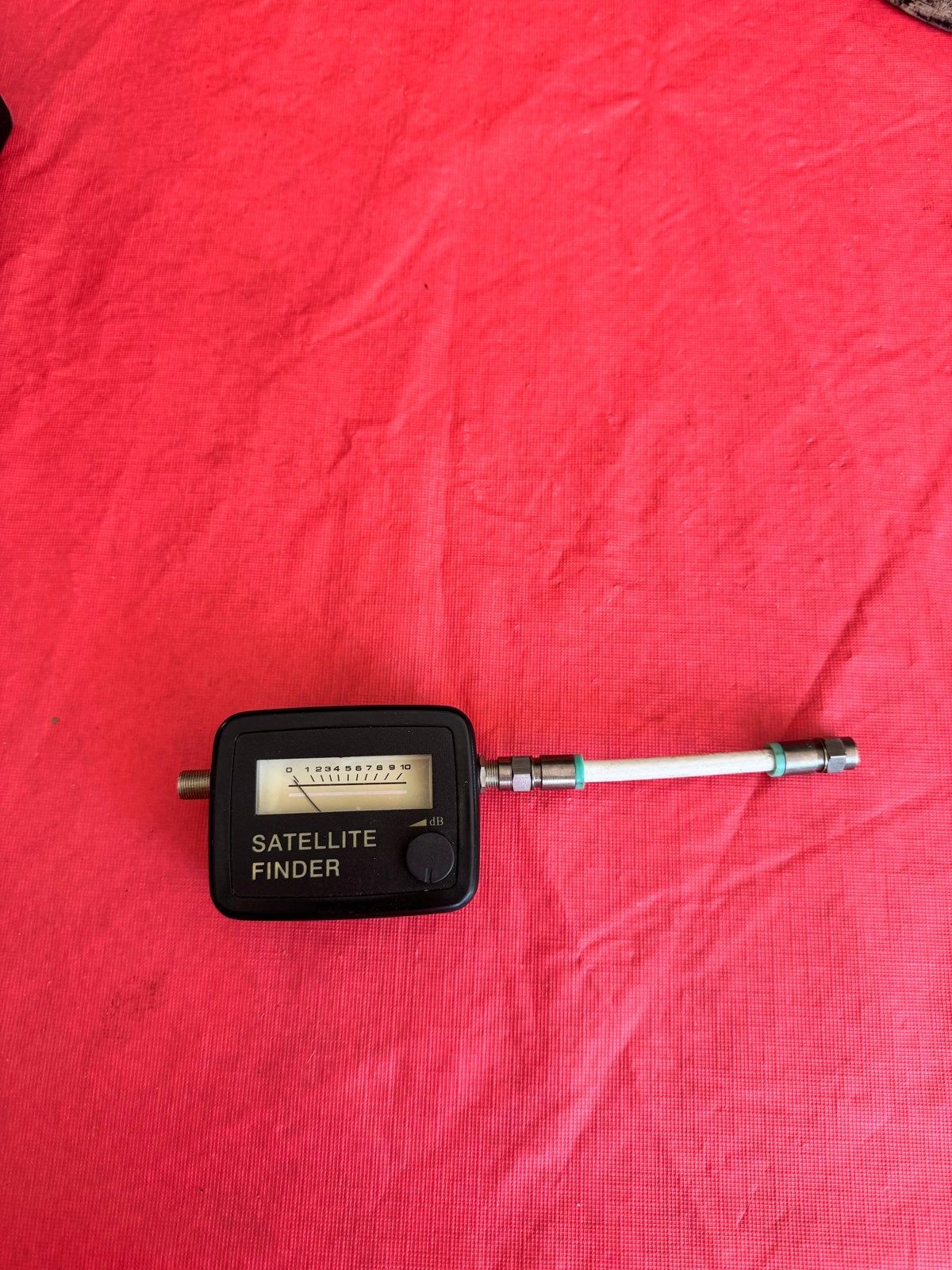 Satellite Finder - Satelliet Zoeker, Audio, Tv en Foto, Ophalen of Verzenden, Zo goed als nieuw, (Schotel)antenne-accessoires