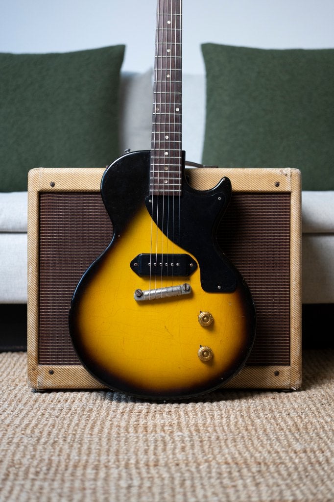 1957 Gibson Les Paul Junior, Gibson, Gebruikt, Ophalen of Verzenden, Solid body