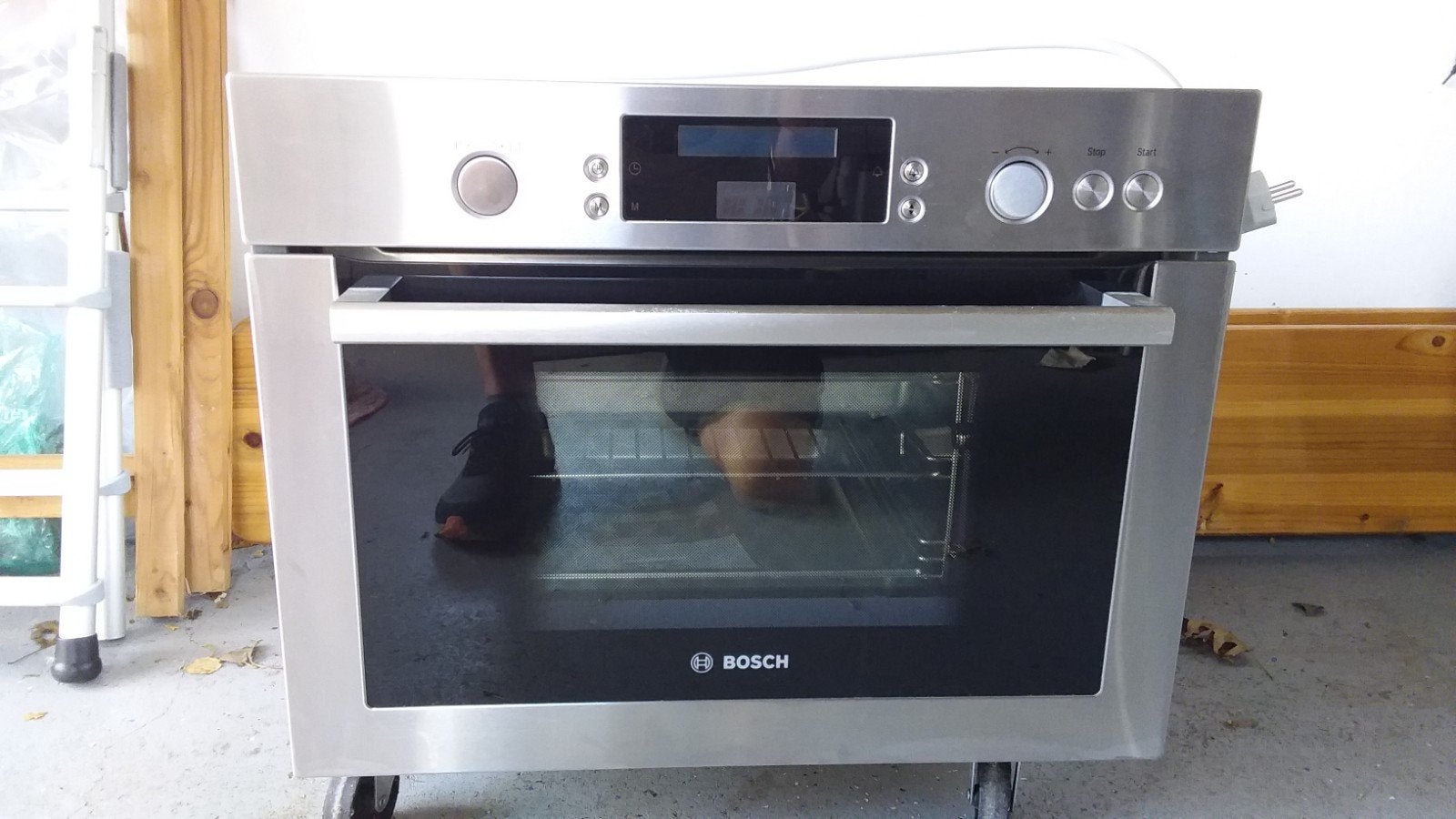 Bosch Inbouw Stoomoven HBC33B550/45 - weinig gebruikt, Ophalen, 45 tot 50 cm, Bosch, Inbouw