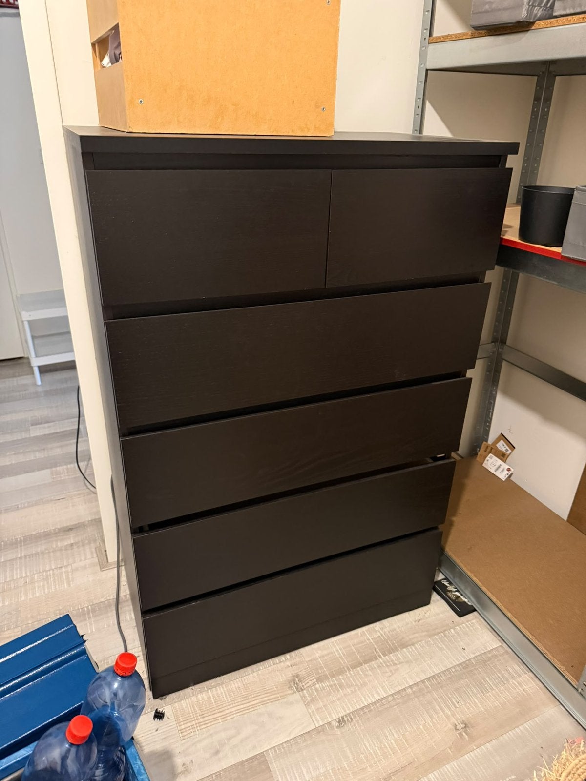 Ikea Ladekast Malm 5 laden, 5 laden of meer, 100 tot 150 cm, Zo goed als nieuw, 25 tot 50 cm