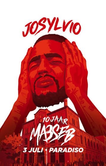 Josyvio Ma3seb 10jaar 5 stuks inclusief paradiso abbonement, Tickets en Kaartjes, Drie personen of meer, Juli
