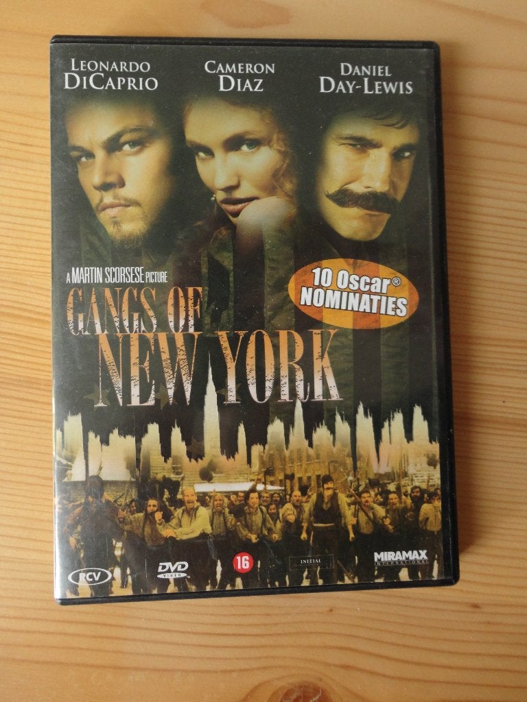 Gangs of New York, Alle leeftijden, Ophalen of Verzenden, Gebruikt, Actie