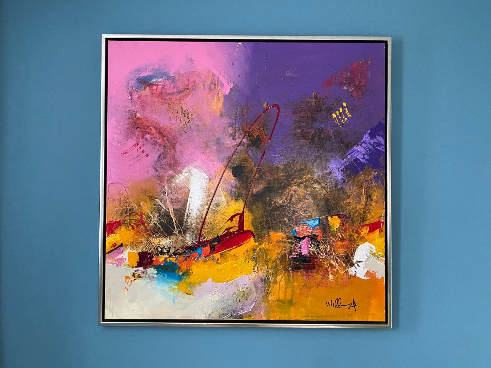 William Malucu 120 x 120 cm, Ophalen