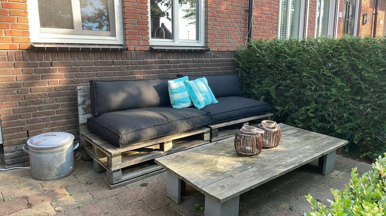 Super leuke loungeset!, Ophalen, Gebruikt