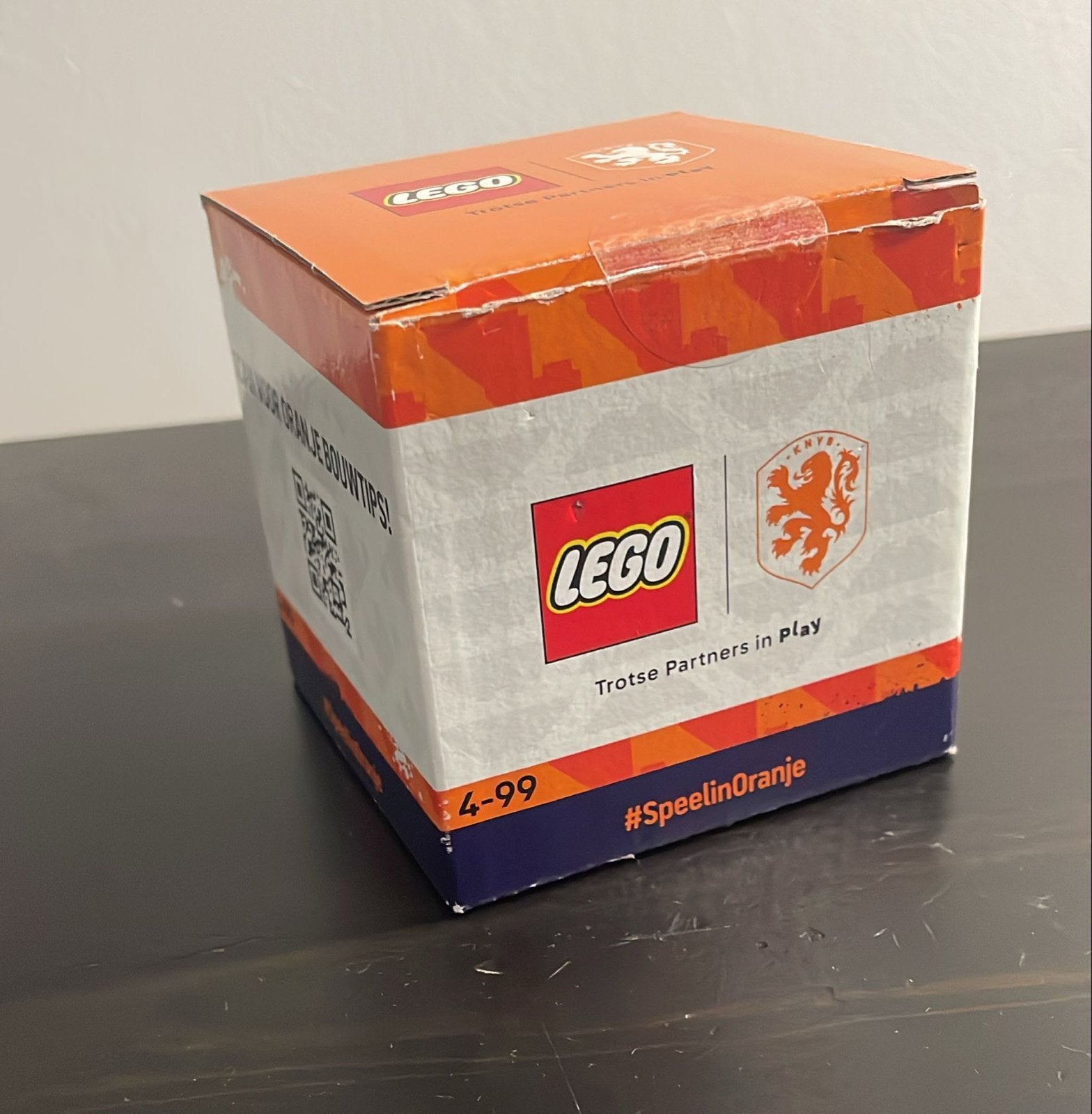 WK LEGO Oranje Bouwdoos - Trots Partner KNVB, Ophalen of Verzenden, Nieuw, Overige merken