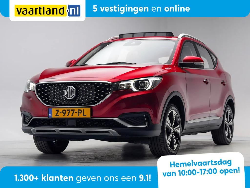 MG ZS EV Luxury 45 kWh [ Panorama Leder Trekhaak Navi ], 45 kWh, 0 cilinders, Gebruikt, 143 pk