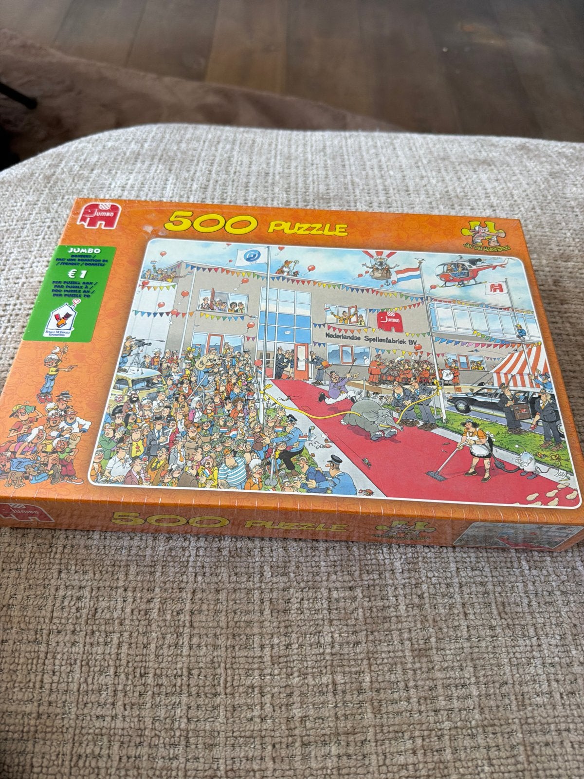 Jumbo 500 Stukjes Puzzel - Nieuw in Folie, Ophalen of Verzenden, 500 t/m 1500 stukjes, Nieuw, Legpuzzel