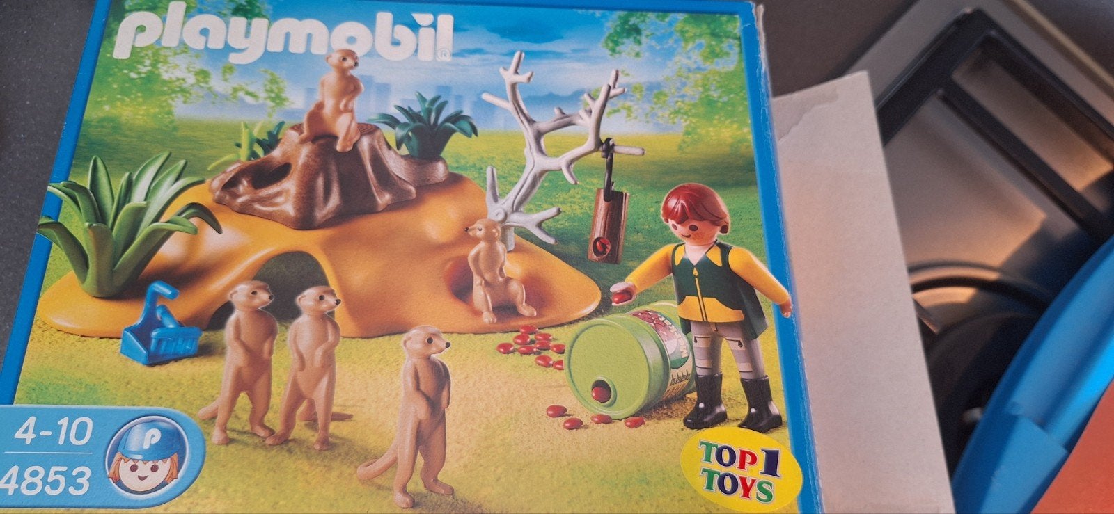 playmobil 4853 dierentuin stokstaartjes, Kinderen en Baby's, Ophalen of Verzenden, Zo goed als nieuw