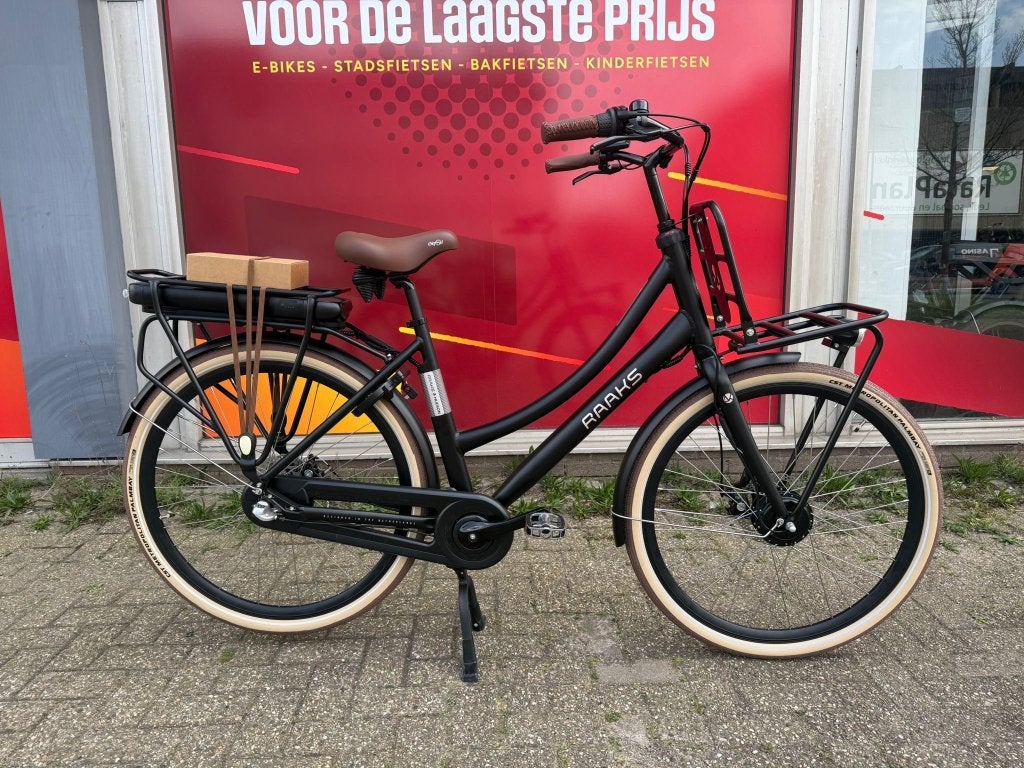 Fietshokje Beverwijk:Raaks Hudson elektrische transportfiets, Niet ingevuld, Nieuw, Ophalen of Verzenden, 51 tot 55 cm