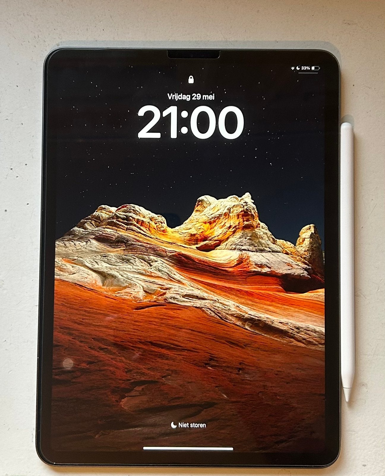 Ipad pro 2020 (11-inch) + apple pencil 2e generatie, Ophalen, Zo goed als nieuw, 128 GB