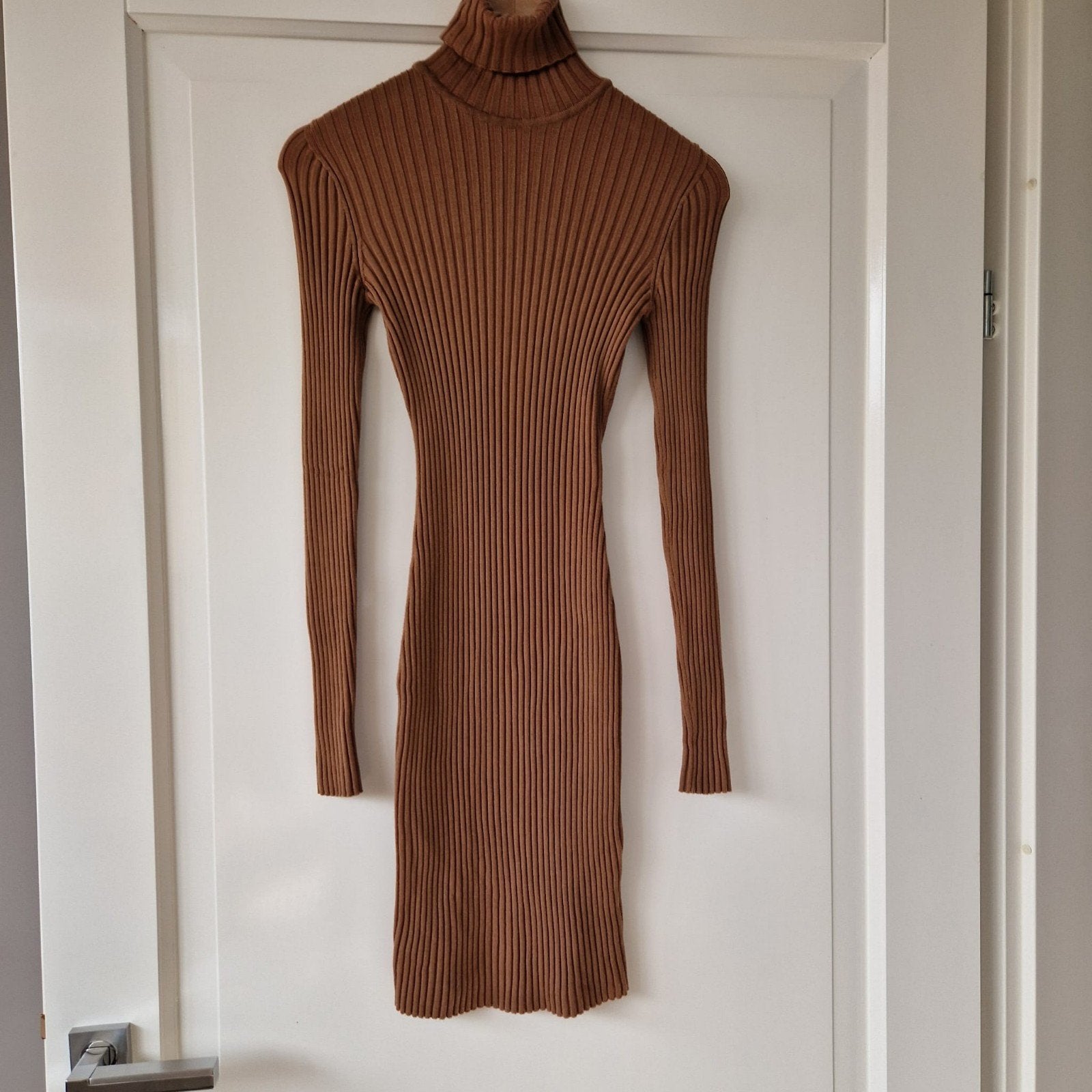 Wolford merino jurk maat m, Kleding | Dames, Maat 38/40 (M), Bruin, Ophalen of Verzenden, Zo goed als nieuw