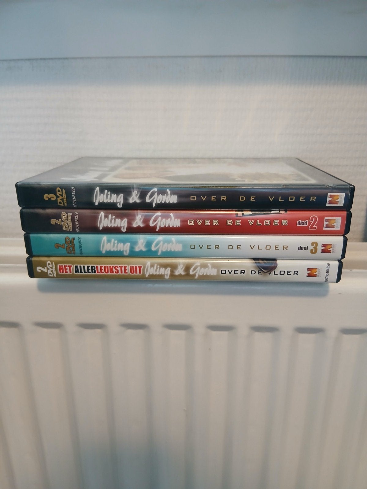 Joling & Gordon Over De Vloer DVD Boxset (4 DVD's), Gebruikt, Alle leeftijden, Ophalen of Verzenden, Komedie
