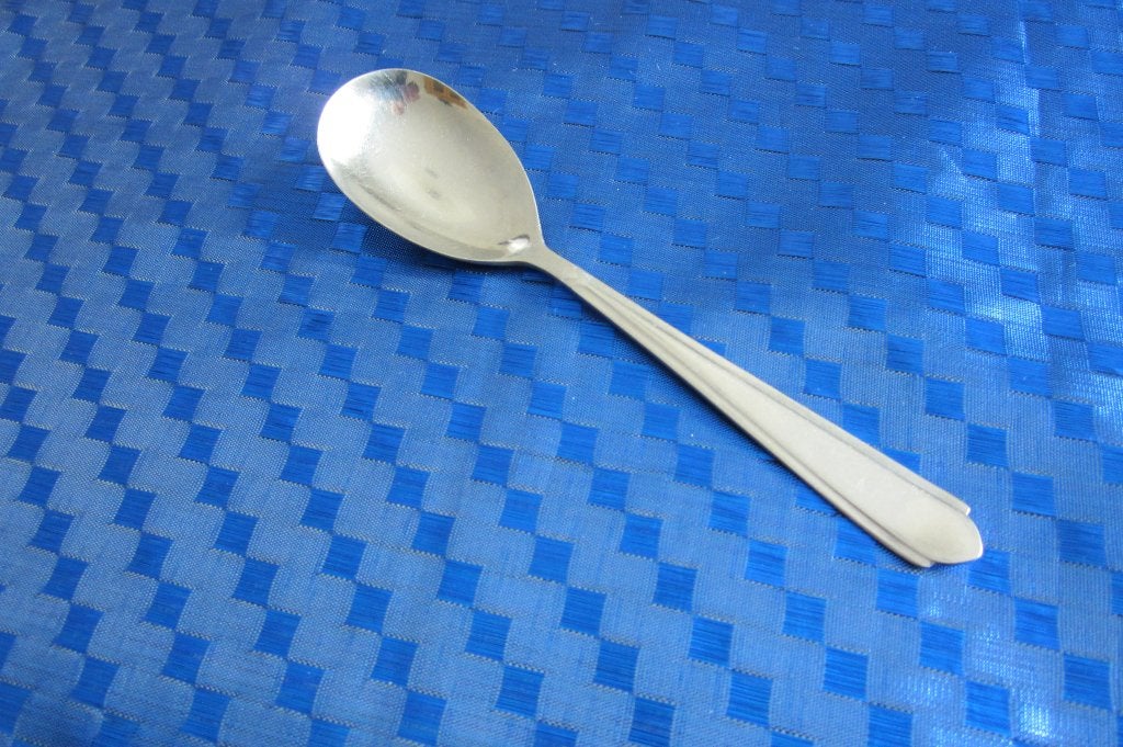 1 compotelepel 15 cm Gero Zilmeta stropdas 573., Gebruikt, Gero, Los bestek, Ophalen of Verzenden