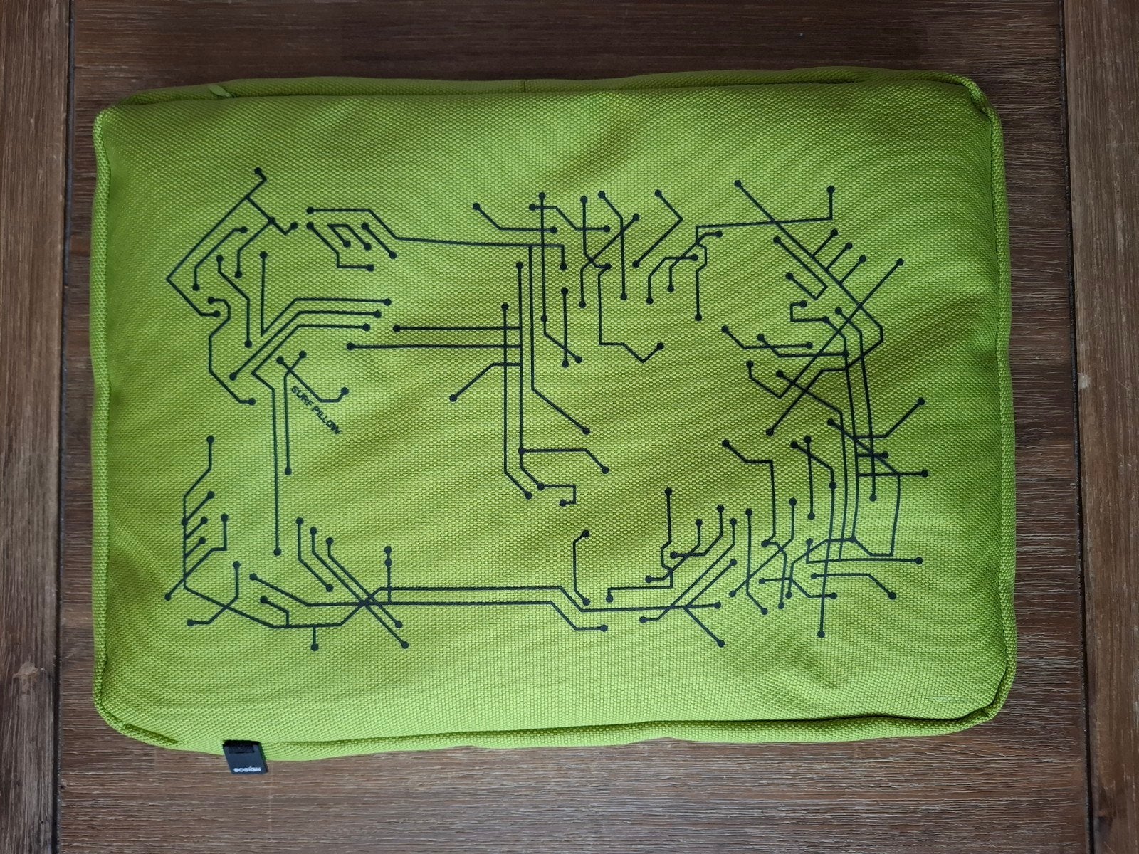 Bosign Laptopkussen Groen met Antislip en Circuitprint, Ophalen of Verzenden, 15 inch, Zo goed als nieuw, Bosign