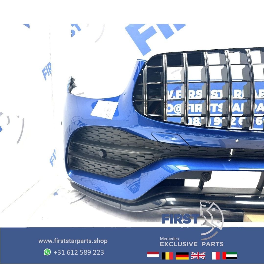 W253 GLC AMG FACELIFT VOORBUMPER Mercedes 2018-2022 BUMPER B, Gebruikt, -, Voor, Ophalen of Verzenden