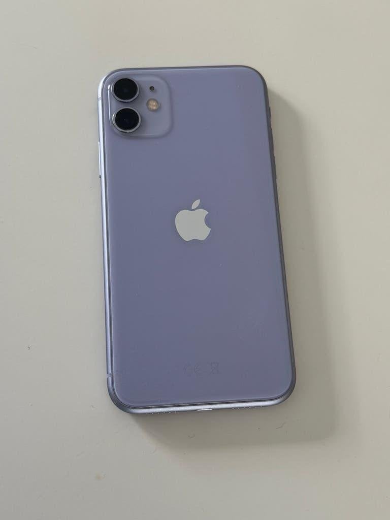 Iphone 11 128GB violet, 128 GB, Paars, Zo goed als nieuw, Zonder simlock