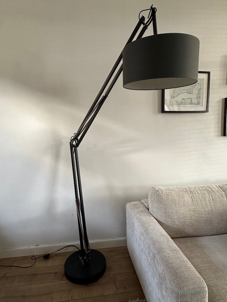 Vloerlamp, Ophalen, Gebruikt, Metaal, Modern