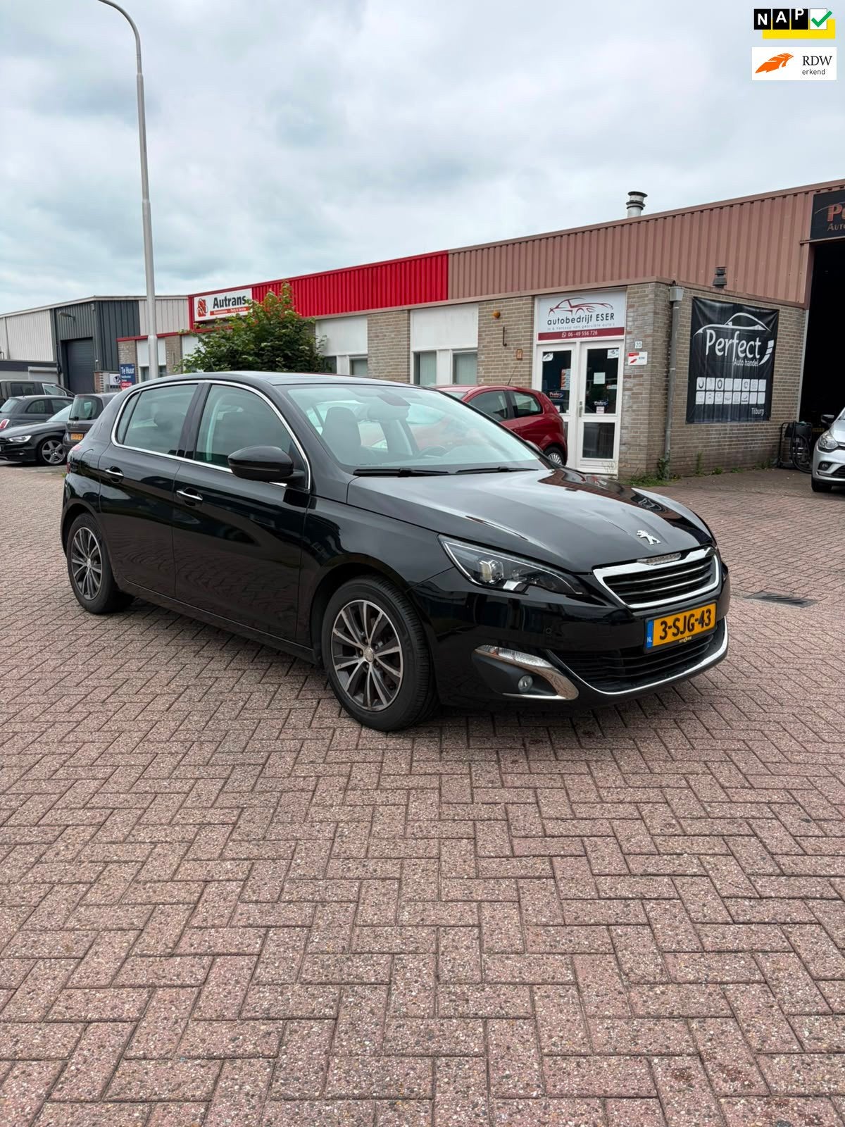 Peugeot 308 1.6 THP Première PANORAMADAK, Auto's, Euro 5, 125 pk, Gebruikt, 4 cilinders