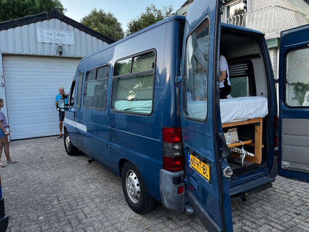 Fiat Ducato camper 2.8 JTD | 2001 | 6p | NAP | BTW, Caravans en Kamperen, Campers, Buscamper of Camperbus, Fiat, Bedrijf, 5 tot 6 meter