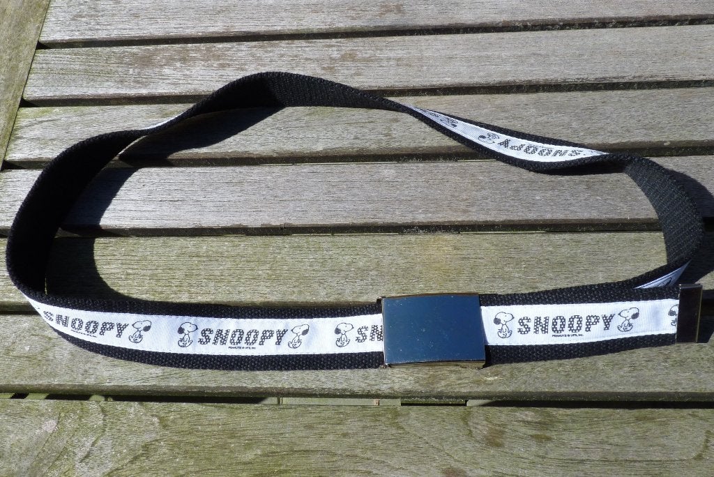 Snoopy riem voor broek, rok of jurk, Overige kleuren, Ophalen of Verzenden, Zo goed als nieuw, 3 tot 5 cm