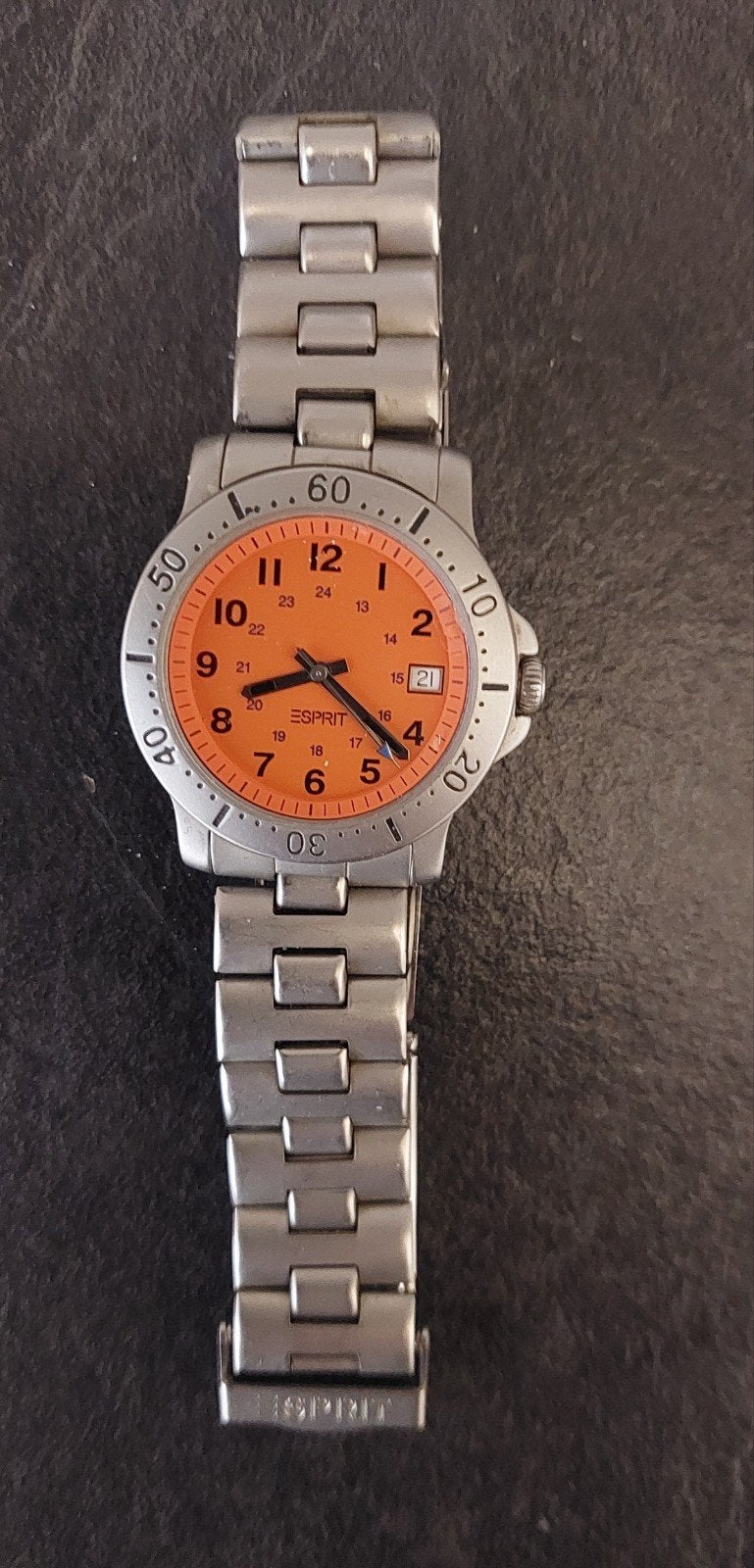 Esprit heren horloge, Overige merken, Staal, Gebruikt, Staal