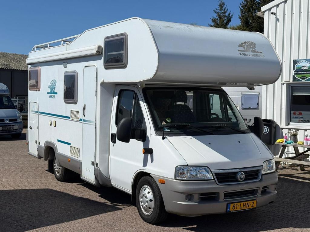 Weinsberg Orbiter XXL Garage 2005 Euro 4, Caravans en Kamperen, Campers, Weinsberg, Fiat, Bedrijf, Handgeschakeld