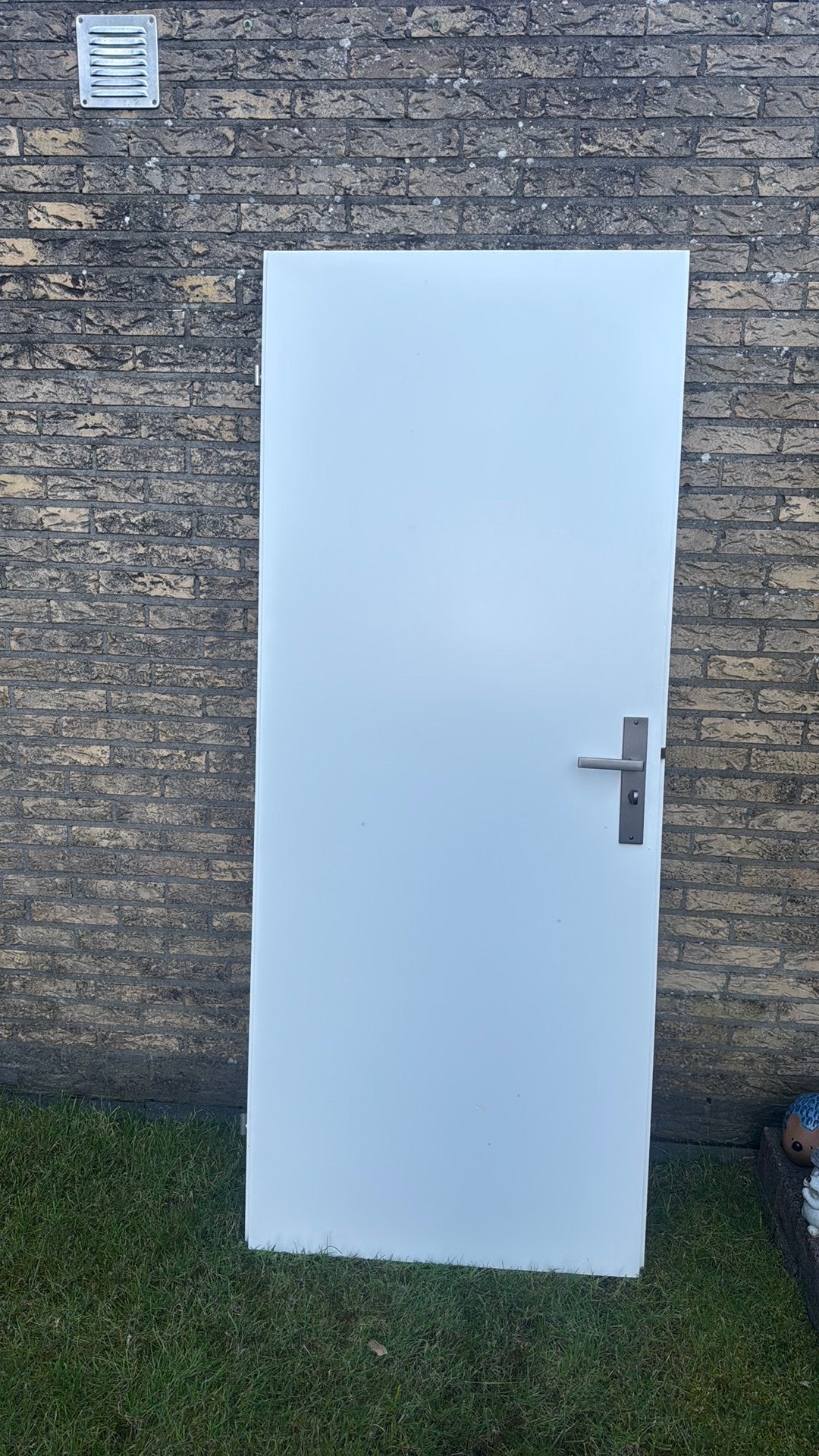 Board opdekdeur recht 78x197 cm, Doe-het-zelf en Verbouw, Deuren en Horren, Ophalen, Zo goed als nieuw, Binnendeur, 200 tot 215 cm
