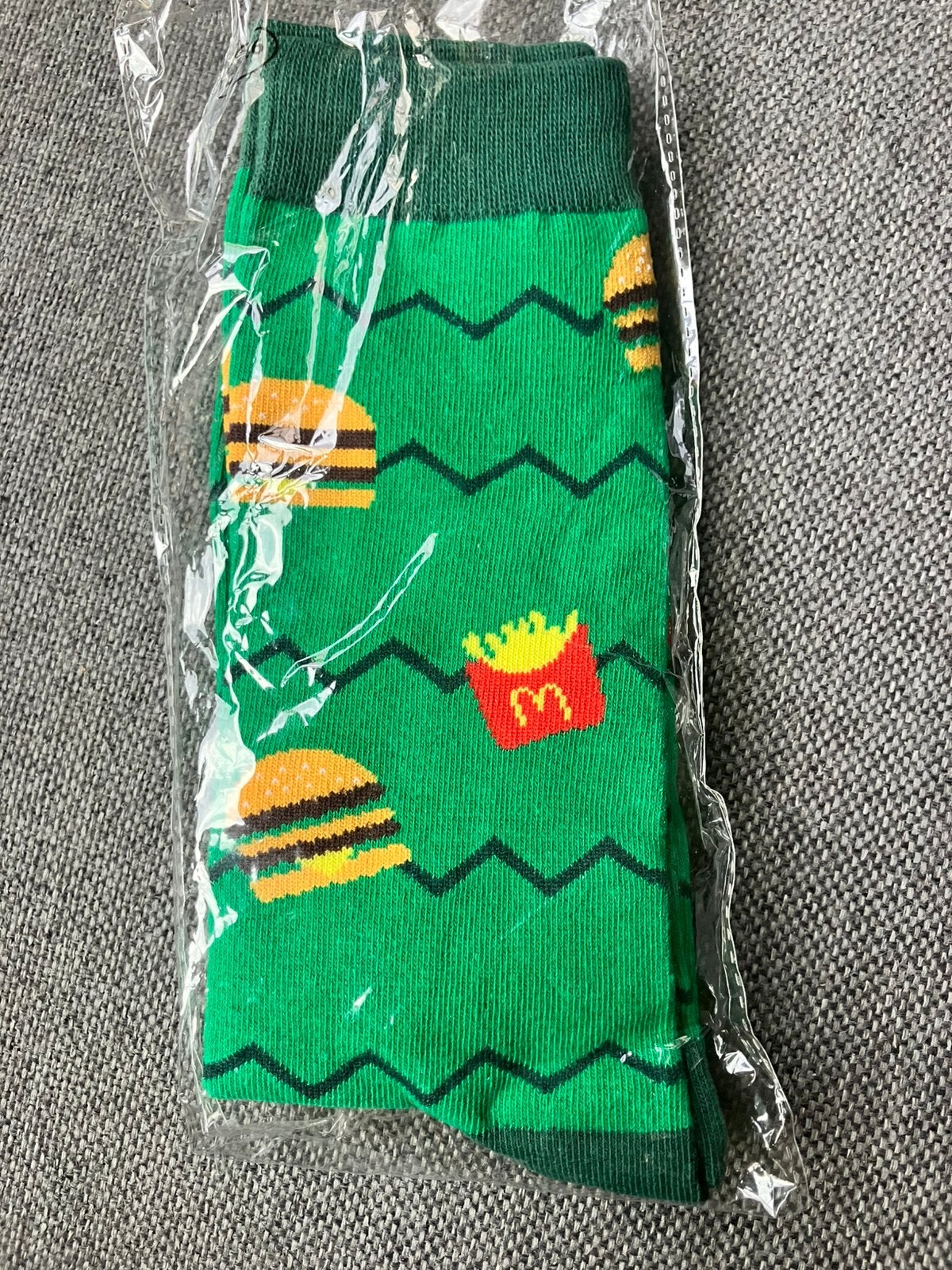 McDonald’s sokken heren MacDonalds socks Big Mac Frietjes, Ophalen of Verzenden, Nieuw, Overige maten, Overige kleuren
