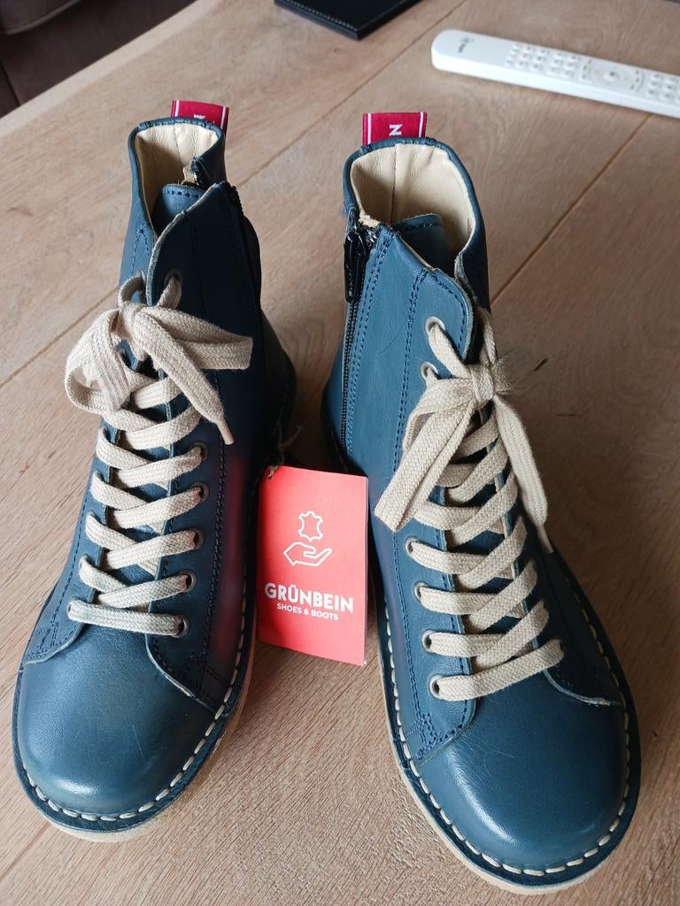 Nieuwe Grünbein schoenen, maat 37, met kaartjes, Kleding | Dames, Schoenen, Nieuw, Grünbein, Verzenden, Blauw