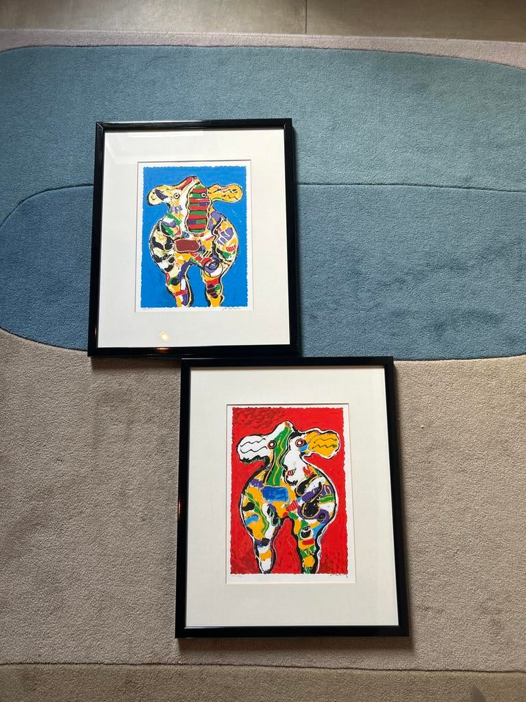 Peter Diem * Bonte Koeien * Inlijsting in Topstaat!, Antiek en Kunst, Ophalen of Verzenden