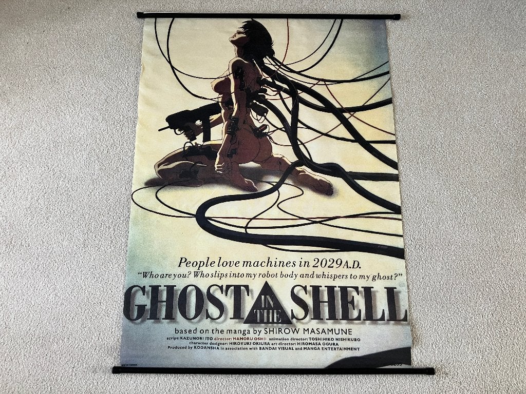 Wallscroll Anime Ghost in the Shell, Deurposter of groter, Ophalen of Verzenden, Canvas of Doek, Film en Tv