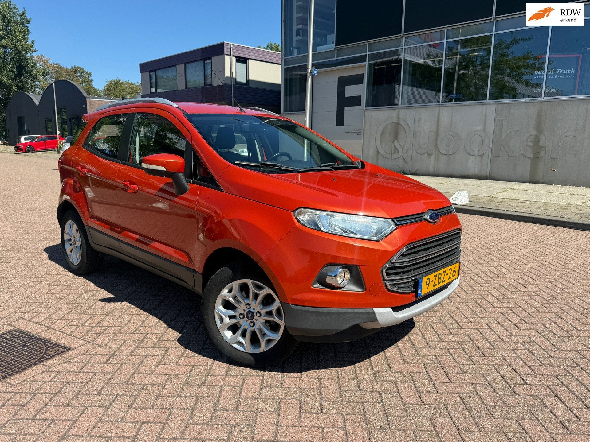 Ford EcoSport 1.0 EcoBoost Titanium Clima Cruise control Sta, Voorwielaandrijving, 125 pk, 750 kg, Origineel Nederlands