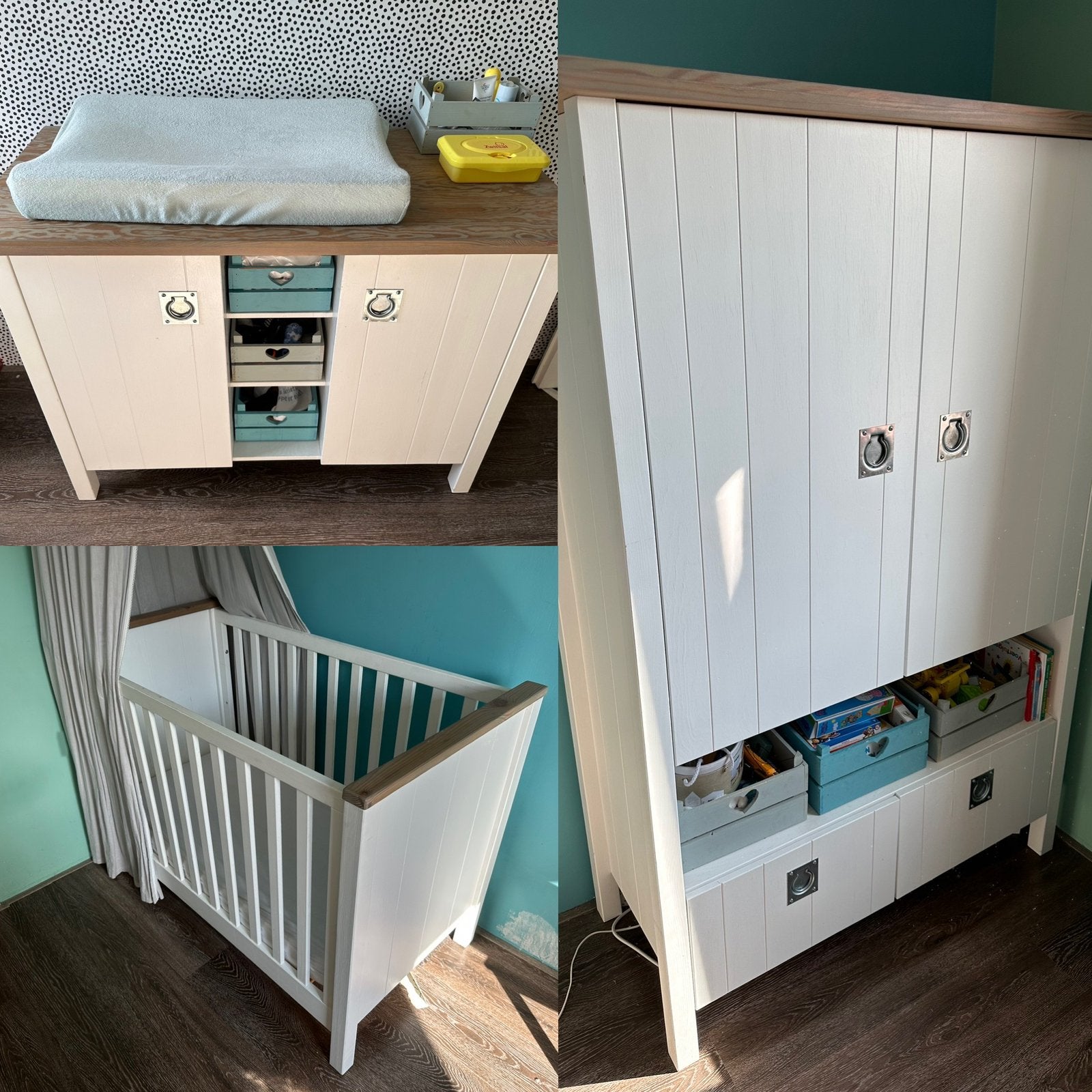 Complete babykamer met veel accessoires !!!, Ophalen, Zo goed als nieuw, Jongetje of Meisje