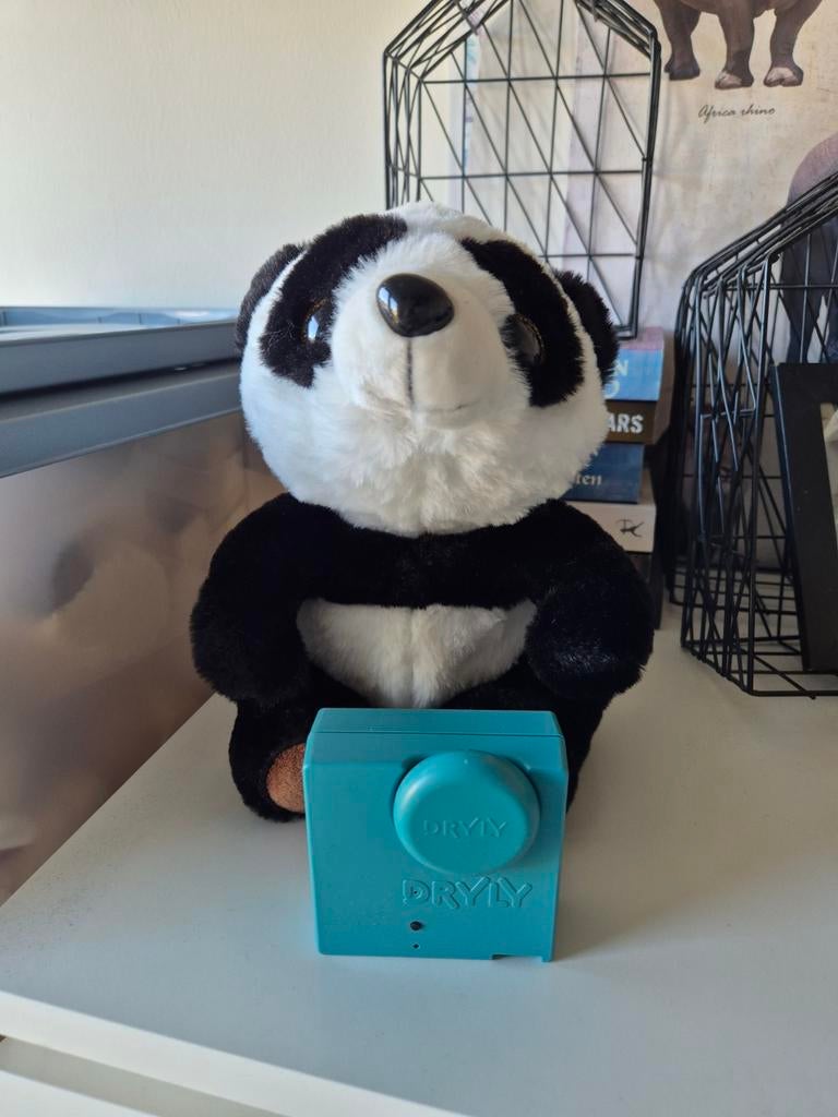 Dryly plaswekker broekjes met panda en gebruiksaanwijzing, Ophalen of Verzenden