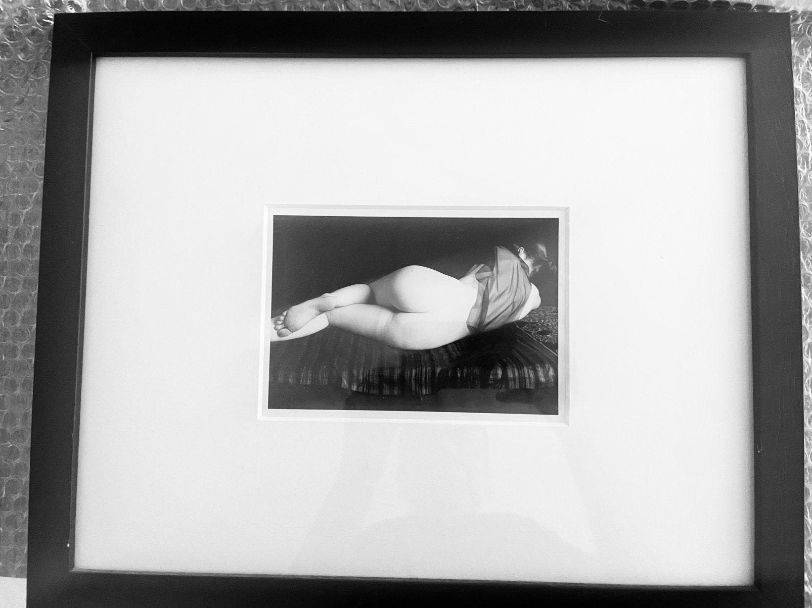 Naakt foto, Overige onderwerpen, Ophalen of Verzenden, Met glas, Overige techniek