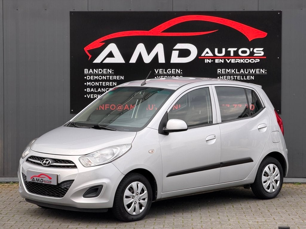Hyundai I10 1.1 i-Drive Cool |Nap|Airco|Camera|Elec Ramen|Bo, Auto's, Hyundai, Euro 5, Stof, Gebruikt, 4 cilinders